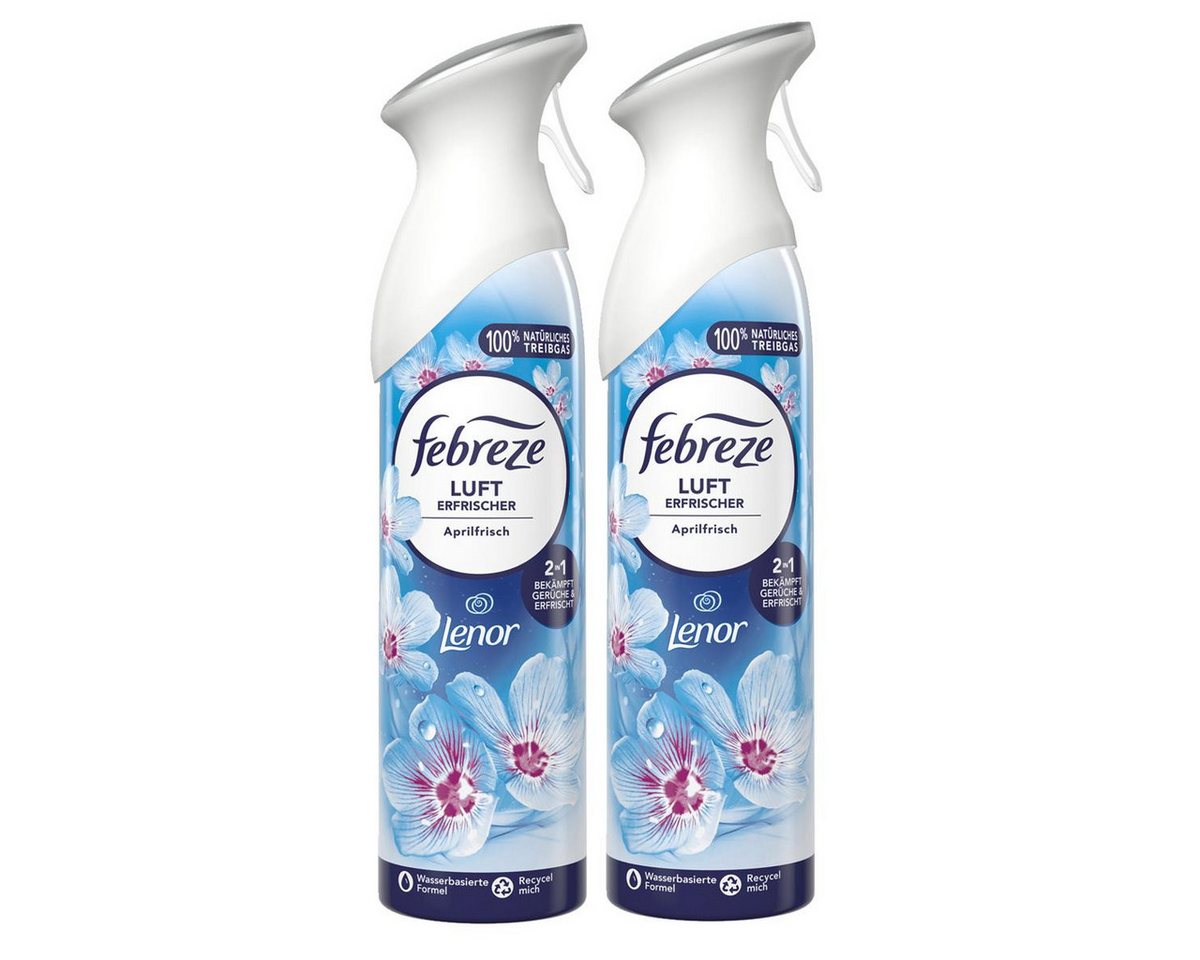 Febreze Raumduft Febreze Lufterfrischer Lenor Aprilfrisch 185ml - Raumduft (2er Pack) von Febreze