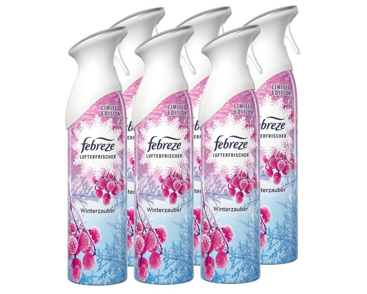 Febreze Raumduft Febreze Lufterfrischer Winterzauber 300ml - Raumduft (6er Pack) von Febreze