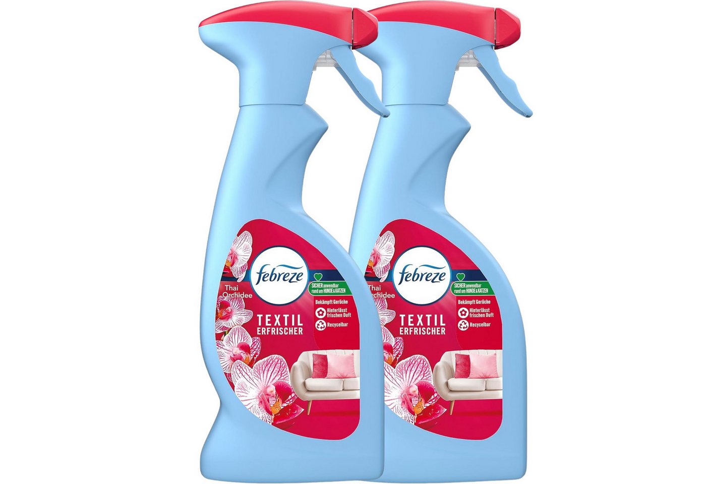 Febreze Textilerfrischer 2 x Febreze Textilerfrischer je 375ml Thai Orchidee Mit Frische Luft T Febreze Textilerfrischer 2 x Febreze Textilerfrischer je 375ml Thai Orchidee Mit Frische Luft T von Febreze