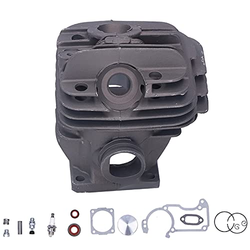 Febuliy Zylinderkolbenkit 026 MS260 026PRO Kettensäge Ersatz Teil Leichtes Silizium -Aluminiumlegierung starker thermischer Diffusion 44,7 mm von Febuliy