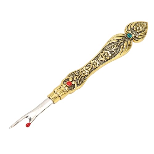 Retro Daffodils Seam Remover Exquisite Gold Hand Stitch Removal Hand DIY Needlework von Febuliy