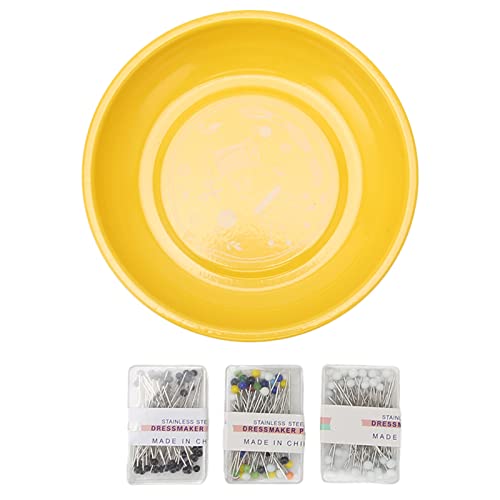 SUPPORT DE MAGNETIQUE BOL EN ACIER INOXYDABLE 430 AVEC 150 AIGUILLES DE PERLES SÛRES POUR BRODERIE POINT DE CROIX POUR DESSIN MAGNÉTIQUE (Jel) von Febuliy