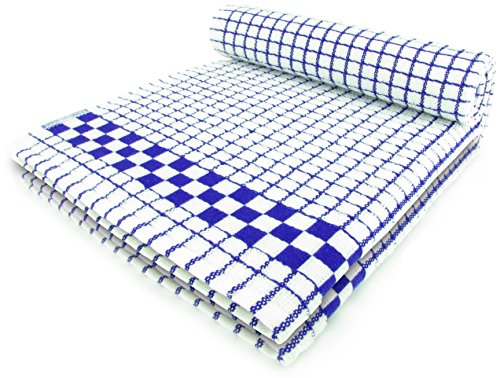 Fecido Klassische Geschirrtücher – Strapazierfähig – Supersaugfähig – 100% Baumwolle – Profisionelle Qualitätsgeschirrtücher – Küchentücher 2er Set, Blau Fecido Klassische Geschirrtücher – Strapazierfähig – Supersaugfähig – 100% Baumwolle – Profisionelle Qualitätsgeschirrtücher – Küchentücher 2er Set, Blau von Fecido