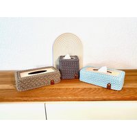 Taschentuchbox/Kosmetiktuchbox Taschentücherbox Gehäkelt Taschentuchbox/Kosmetiktuchbox Taschentücherbox Gehäkelt von FederfeeHandmade