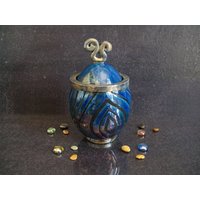 Moderne Raku Keramik Jar Jar, Zuckerdose, Küche, Dekorative Jar Topftopf von FedericoBecchettiArt