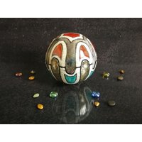 Raku Keramik „Sea Oyster" Schmuckkästchen - Kugeldose Zum Öffnen, Handgefertigte Und Individualisierbare Küstendekoration von FedericoBecchettiArt
