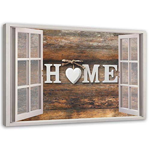 Feeby Viles - Leinwand Bilder - Fensterblick Natur- 120x80 cm- Deko Wohnzimmer - Wandbilder Schlafzimmer - Deko Aesthetic - Wand Deko - Leinwand Groß - Deko Zimmer - Leinwandbilder XXL Feeby Viles - Leinwand Bilder - Fensterblick Natur- 120x80 cm- Deko Wohnzimmer - Wandbilder Schlafzimmer - Deko Aesthetic - Wand Deko - Leinwand Groß - Deko Zimmer - Leinwandbilder XXL von Feeby