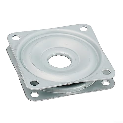2 Zoll Aluminium-Legierung Drehteller, Drehscheibe Lager, für 360 Grad Heavy Duty Metalllager Drehbare Drehscheibe Platte Schreibtisch Tisch von Feegow