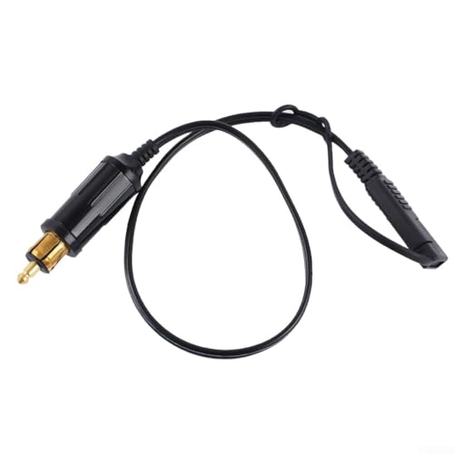 DIN für Hella Powerlet Stecker für Motorrad DIN für Hella Powerlet Stecker auf SAE Adapter Verbindungskabel Autoteile Bequemes Design Einfache Installation von Feegow