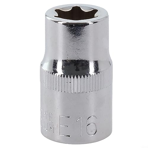 E16 Sockel Schraubendreher, E Typ Sockets1/2 Werkzeug Female Torx Socket für Ratsche Ende Schlüssel Kopf Handwerkzeuge von Feegow