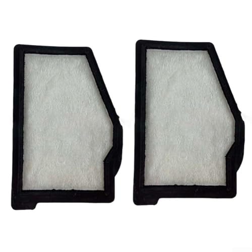 EB260 BLX260 BL260 Tragbares Gebläse-Luftfilterelement, Ersatz für Topo Alpine Castor, 106 x 74 mm, weiße und schwarze Kunststoff-Filtration (2 Stück) von Feegow