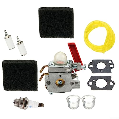für Vergaser-Membrandichtungs-Reparatursatz für Homelite B25C BC2500R D725CD D825SB F2020 F3040 F3050 Vergaser-Kit Einfache Installation, ersetzt #984534001 von Feegow