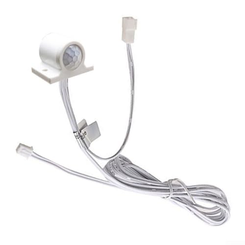 Feegow DC 12 V Bewegungsmelder-Modul – Mini dimmbarer PIR-Sensor-Schalter, Bewegungsmelder, Lichtschalter, Infrarot-LED-Bewegungsmelder-Schalter (weiß) von Feegow