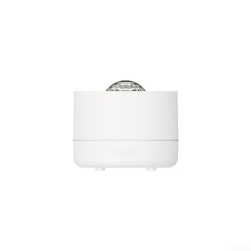Feegow Diffusor – 2-in-1 Diffusor für ätherische Öle und Luftbefeuchter, leise Aromatherapie-Maschine mit 7-farbigem LED-Licht für Zuhause und Büro (weiß) von Feegow