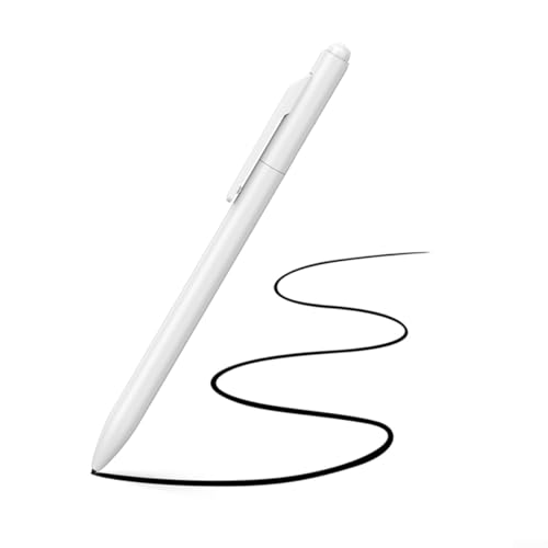 Feegow EMR Stylus Pen für Remarkable 2, digitaler Stift mit Radiergummi, 4096 Druckstufen, Handflächenabweisung, Neigung mit 5 zusätzlichen Spitzen (weiß) von Feegow