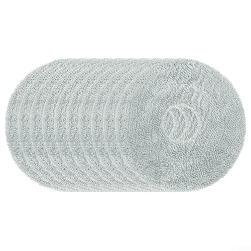 Feegow Wischmopp-Ersatzreinigungspad Ersatz für JONR für P20 Pro Ersatzmopp-Zubehör Roboter-Staubsaugermopp, Staubsaugerzubehör (10 Stück) von Feegow