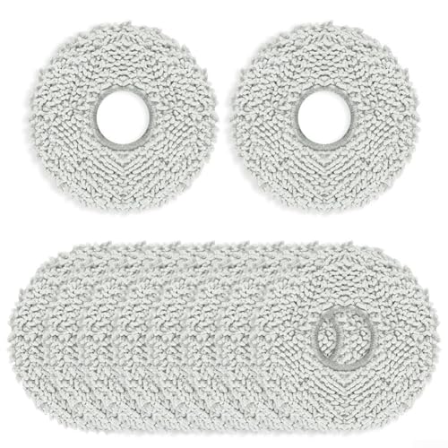 Feegow Wischmopp-Pads für Yeedi für M 12 PRO+ Staubsaugerzubehör (10 Stück) von Feegow
