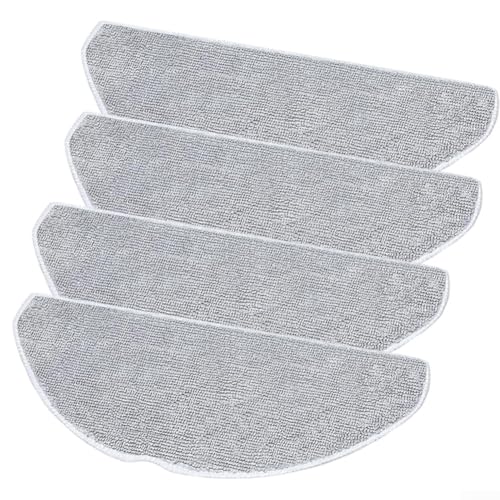 Feegow Wischtuch-Set für Tapo-Staubsauger | Wischmopp-Mikrofaser-Nachfüllset für RV30 Max Plus Modell | für RV30 Max für RV20 Max Plus für RV20 Max RVA301 (4er-Pack) von Feegow