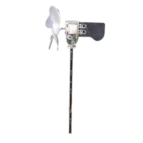 Kleine Windkraftanlage Kit, diversifizierte Lernhilfe Miniatur-Windenergiegerät mit funktionaler LED-Beleuchtung von Feegow