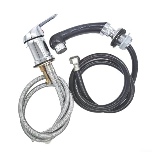 Mischbatterien Sprayer Set - Wasserhahn Waschbecken Handbrause mit Schlauch Chrom Einhandarmatur Friseur Salon Waschbecken Handbrause Waschbecken Wasserhahn Set Mischbatterien Sprayer Set - Wasserhahn Waschbecken Handbrause mit Schlauch Chrom Einhandarmatur Friseur Salon Waschbecken Handbrause Waschbecken Wasserhahn Set von Feegow