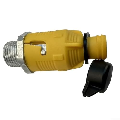 Feegow Ölablassventil 125-508 für Cadet 751-10517A, Zinklegierung, Polycarbonat, Kugelventil, Gelb Feegow Ölablassventil 125-508 für Cadet 751-10517A, Zinklegierung, Polycarbonat, Kugelventil, Gelb von Feegow