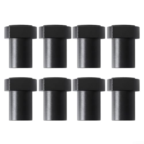 Sitzbank mit Hunden, Aluminiumlegierung, Klemme für T-Track, Holzbearbeitungstisch, Werkbank, Positionierung, Hobeln, passend für Hundelöcher (20 mm), 8 Stück von Feegow