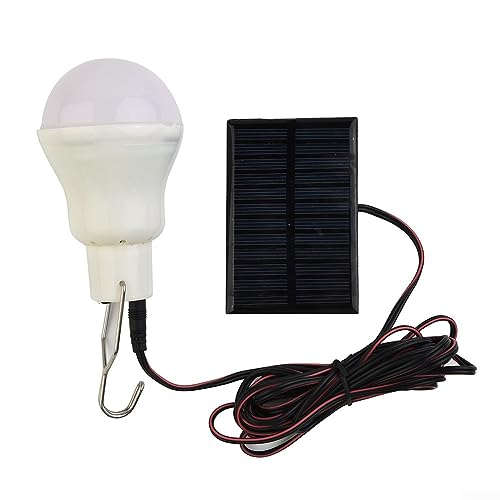 Feegow Solarbetriebene LED-Laterne, Tragbar, Hängbar, 3 W, für Hühnerstall, Langlebig und Dimmbar, für Wandern und Campen Feegow Solarbetriebene LED-Laterne, Tragbar, Hängbar, 3 W, für Hühnerstall, Langlebig und Dimmbar, für Wandern und Campen von Feegow