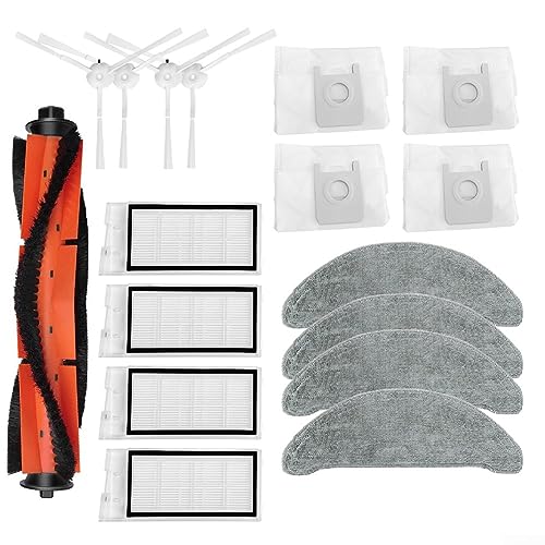 Teile Für Xclear H30 Plus H40 Plus QYSDJ01 Roboter Staubsauger Mop Pads Staubbeutel Bürste von Feegow