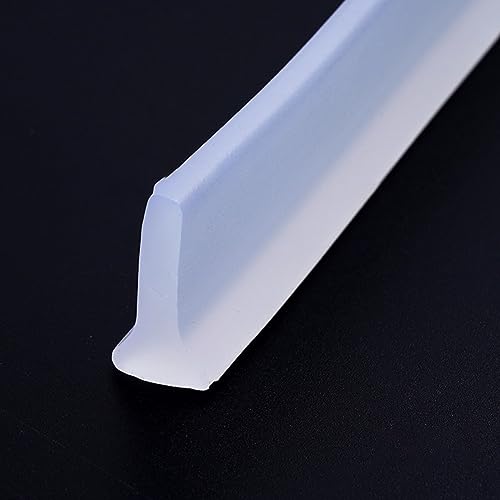 Transparente 1m Badezimmer Wasserdichte Dichtungsstreifen, 100-300CM Gummi Silikon Dusche Barriere Wasser Stopper Badezimmer Wasserdichte Streifen Transparente 1m Badezimmer Wasserdichte Dichtungsstreifen, 100-300CM Gummi Silikon Dusche Barriere Wasser Stopper Badezimmer Wasserdichte Streifen von Feegow