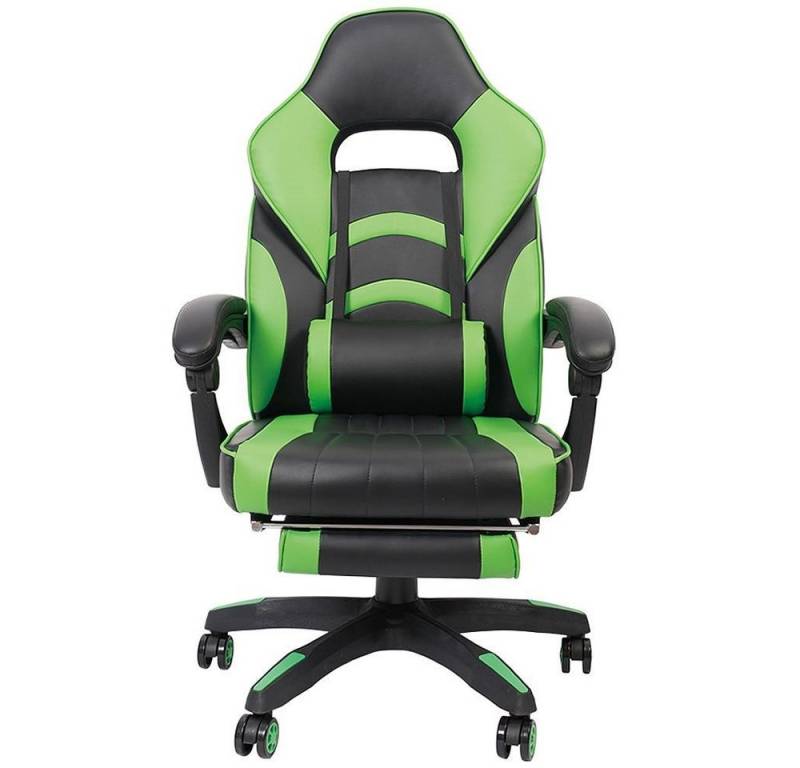 Feel2Home Gaming Chair Bürostuhl Gaming Stuhl Racing Stuhl Drehstuhl Sessel versch. Farben (1 St), belastbar bis 150 kg von Feel2Home