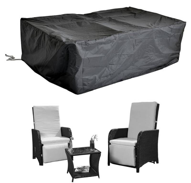 Feel2Home Gartenmöbel-Schutzhülle Schutzhülle 132x114x104 Schwarz Gartenmöbel Rattan Abdeckung Plane, 100% Polyethylengewebe Feel2Home Gartenmöbel-Schutzhülle Schutzhülle 132x114x104 Schwarz Gartenmöbel Rattan Abdeckung Plane, 100% Polyethylengewebe von Feel2Home