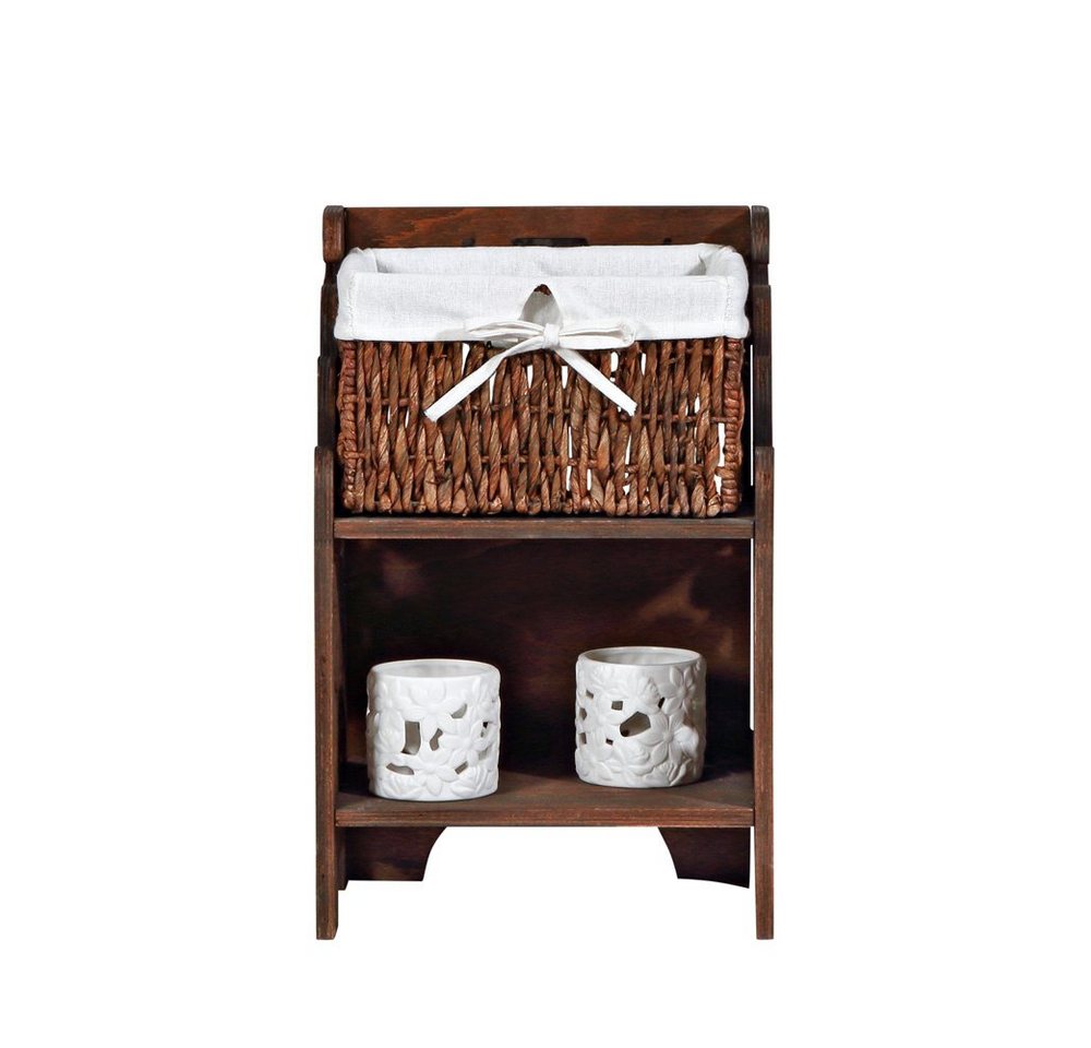 Feel2Home Highboard Nachtschrank shabby braun Nachtkommode Nachttisch Beistelltisch von Feel2Home