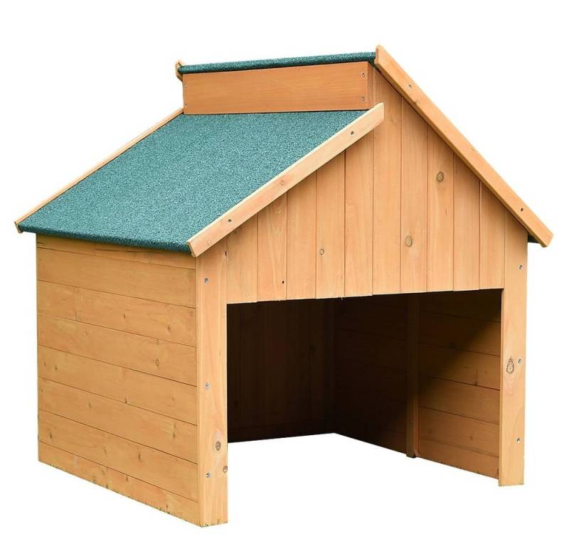 Feel2Home Mähroboter-Garage Rasenroboter Garagendach Carport Mähroboter Rasenmäher versch. Farben, BxTxH: 85x85x82.5 cm, (1-St), Großzügige Türöffnung von Feel2Home