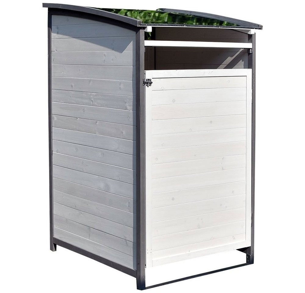 Feel2Home Mülltonnenbox Mülltonnenverkleidung grau/braun Einzelbox 2x 120L u. 240L Gartenbox, Witterungsbeständig Feel2Home Mülltonnenbox Mülltonnenverkleidung grau/braun Einzelbox 2x 120L u. 240L Gartenbox, Witterungsbeständig von Feel2Home