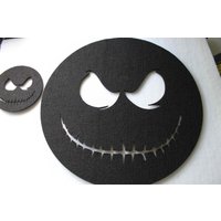 Halloween Jack Skellington Tischsets Und Untersetzer Filz Set 8 Stück Laser Cut Handmade Irland von FeelMyCraft