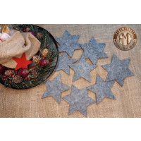 xmass Stars Form Filzuntersetzer Modernes Housewarming 8Er Set von FeelMyCraft