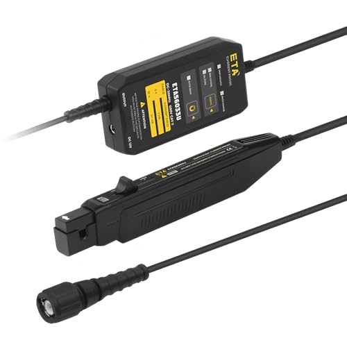 ETA AC/DC Oszilloskop-Sonde Hochfrequenz-Oszilloskop-Stromsonde Universeller AC- und DC-Strom-Wellenformmesssensor ETA56035U(50MHZ+30A) von FeelTech