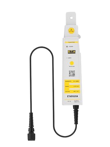 ETA AC/DC Oszilloskopsensor Hohe Bandbreite Oszilloskop Stromsensor Universeller AC- und DC-Strom-Wellenformmesssensor ETA5520A (30MHz+20A) von FeelTech