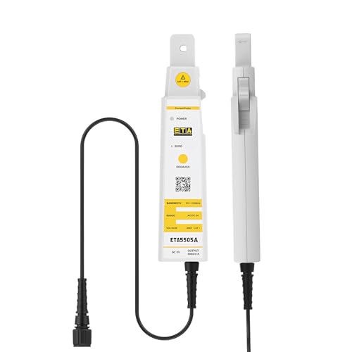 ETA AC/DC Oszilloskopsonde Hochbandbreite Oszilloskop-Stromsonde Universeller AC- und DC-Stromsignal-Messsensor ETA5505A(30MHz+5A) von FeelTech