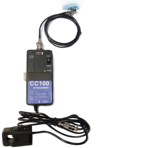 Oszilloskop-Stromzange CC100 Stromzange für Oszilloskop Bereich 100A / 10A Bandbreite DC-50KHz BNC Schnittstelle von FeelTech