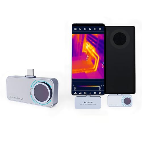 Wärmebildkamera TR160i TR256i Android Type-C Infrarot-Wärmebildgerät 256x192 Tragbare Mini-Industrielle Infrarot-Bildgebungs-Kamera (TR256i) von FeelTech
