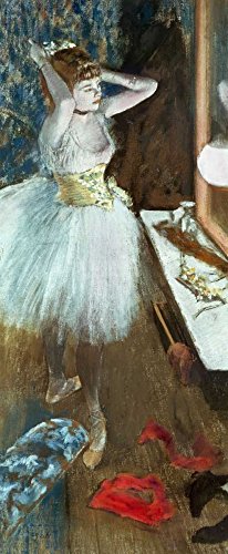 ART-PRINT-on-matt-paper-220 g - Dancer In Her Dressing Room Degas Edgar - Dance vertical Image Dance Ballett Figuren Portraits Damen Portraits Fine Art Print 35_X_14_in ART-PRINT-on-matt-paper-220 g - Dancer In Her Dressing Room Degas Edgar - Dance vertical Image Dance Ballett Figuren Portraits Damen Portraits Fine Art Print 35_X_14_in von Feeling at home