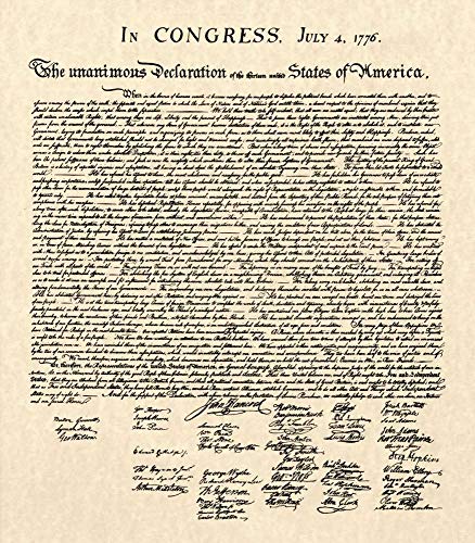 ART-PRINT-on-matt-paper-220gr- Unabhängigkeitserklärung Doc Founding Fathers - Karten vertikales Bild Kunstdruck Papier Leinwand Rahmen Fine Art Print 20_X_18_in ART-PRINT-on-matt-paper-220gr- Unabhängigkeitserklärung Doc Founding Fathers - Karten vertikales Bild Kunstdruck Papier Leinwand Rahmen Fine Art Print 20_X_18_in von Feeling at home