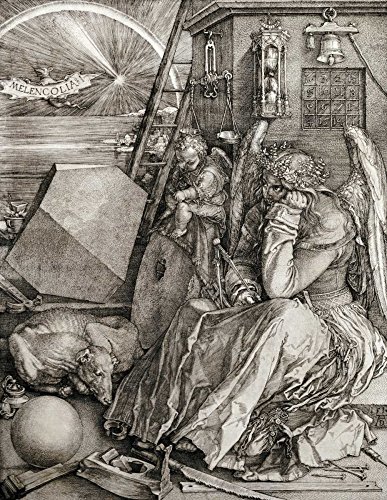 Feeling at home Bild auf gerollter Leinwand, Melancholie, Durer Albrecht – Tiere, vertikal, Kunstdruck, Engel, Tierfiguren, Kühe, Leinwand, Kunst, 56 x 43 cm Feeling at home Bild auf gerollter Leinwand, Melancholie, Durer Albrecht – Tiere, vertikal, Kunstdruck, Engel, Tierfiguren, Kühe, Leinwand, Kunst, 56 x 43 cm von Feeling at home