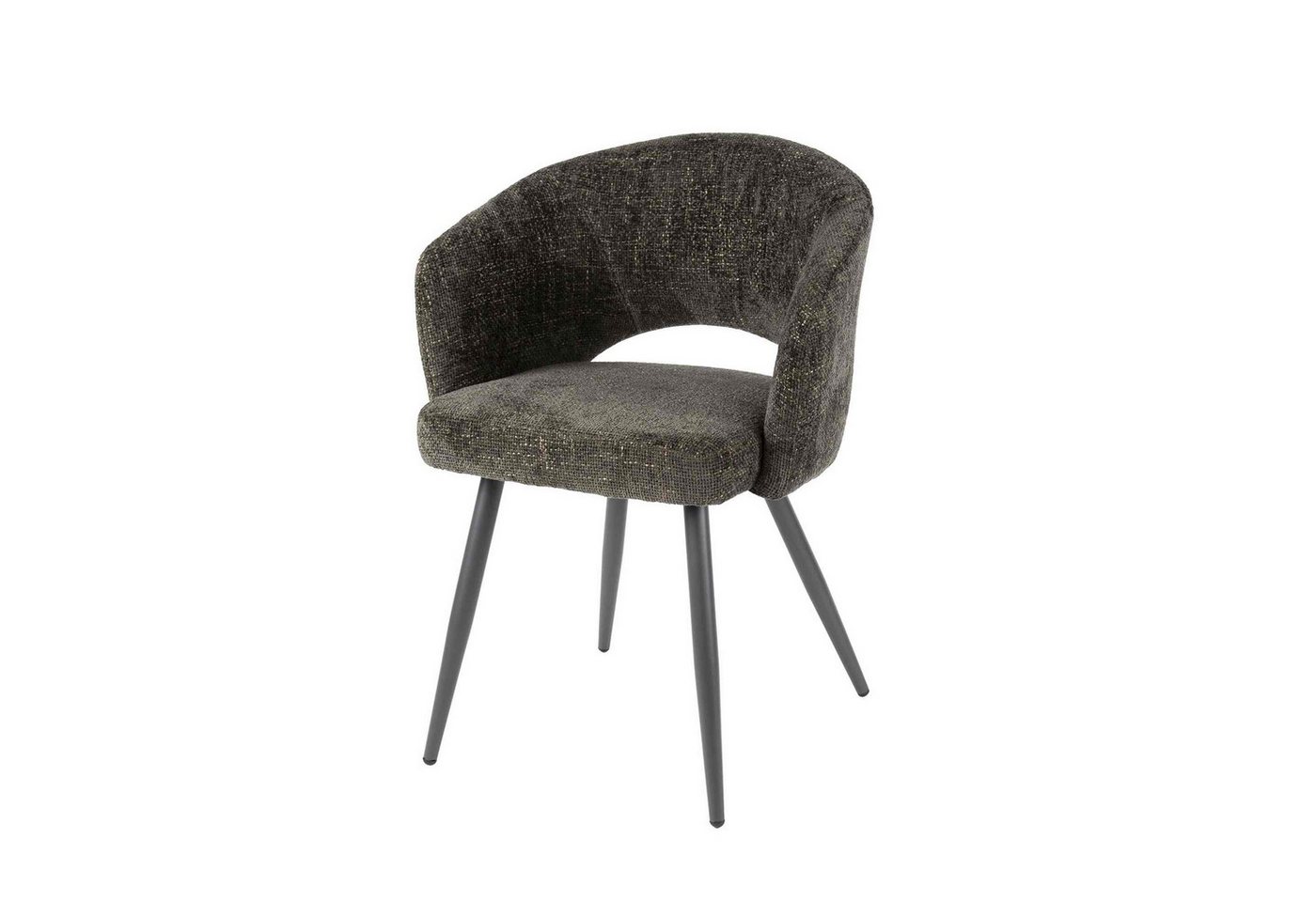 Feeling4Home Armlehnstuhl 2er-Set Armlehnstuhl Boulse - Webstoff, Braun, Weicher und bequemer Stoff von Feeling4Home