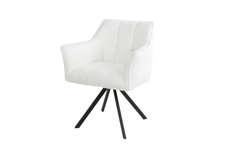 Feeling4Home Armlehnstuhl 2er-Set Armlehnstuhl Spinras Drehbar - Boucle, Weiß Feeling4Home Armlehnstuhl 2er-Set Armlehnstuhl Spinras Drehbar - Boucle, Weiß von Feeling4Home