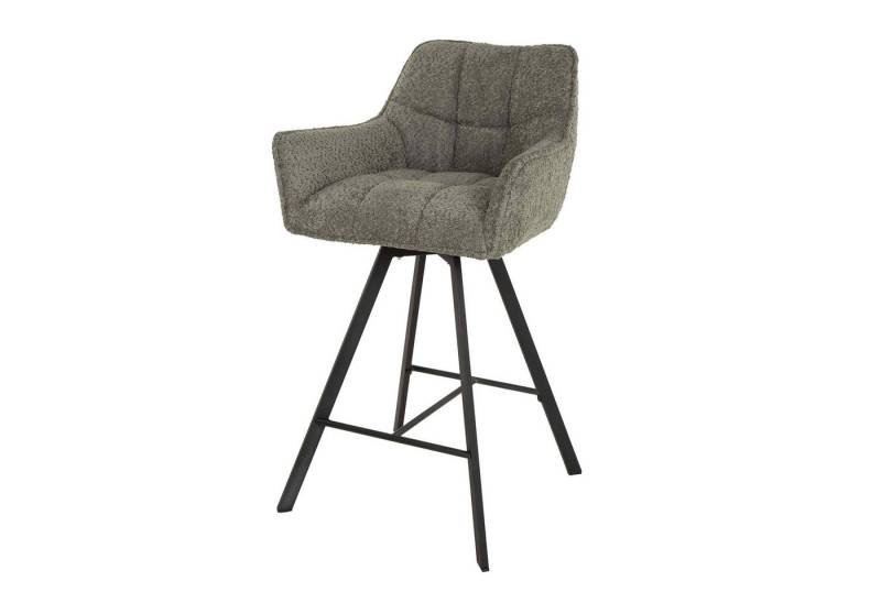 Feeling4Home Barhocker 2er-Set Barhocker Spinras mit Armlehne, Drehbar - Boucle, Grau, Mit Fußstütze, Drehbar Feeling4Home Barhocker 2er-Set Barhocker Spinras mit Armlehne, Drehbar - Boucle, Grau, Mit Fußstütze, Drehbar von Feeling4Home