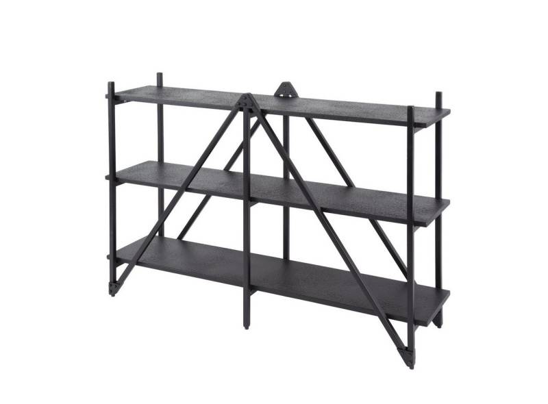 Feeling4Home Konsole Konsole Pouv - dunkelgraue Metall-Optik, mit 2 Böden, 130cm, Mit Flüssigmetallbeschichtung und strukturierte Oberfläche Feeling4Home Konsole Konsole Pouv - dunkelgraue Metall-Optik, mit 2 Böden, 130cm, Mit Flüssigmetallbeschichtung und strukturierte Oberfläche von Feeling4Home