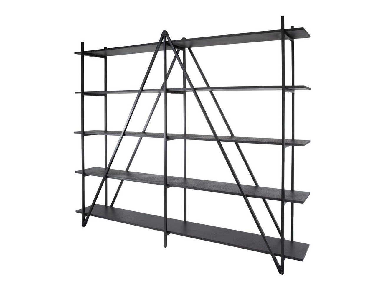 Feeling4Home Regal Regal Pouv - dunkelgraue Metall-Optik, 5 Böden, 220 cm, Mit Flüssigmetallbeschichtung und strukturierte Oberfläche Feeling4Home Regal Regal Pouv - dunkelgraue Metall-Optik, 5 Böden, 220 cm, Mit Flüssigmetallbeschichtung und strukturierte Oberfläche von Feeling4Home