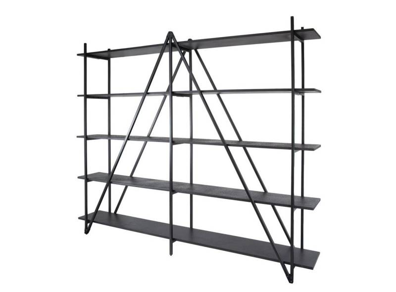 Feeling4Home Regal Regal Pouv - dunkelgraue Metall-Optik, 5 Böden, 220 cm, Mit Flüssigmetallbeschichtung und strukturierte Oberfläche Feeling4Home Regal Regal Pouv - dunkelgraue Metall-Optik, 5 Böden, 220 cm, Mit Flüssigmetallbeschichtung und strukturierte Oberfläche von Feeling4Home